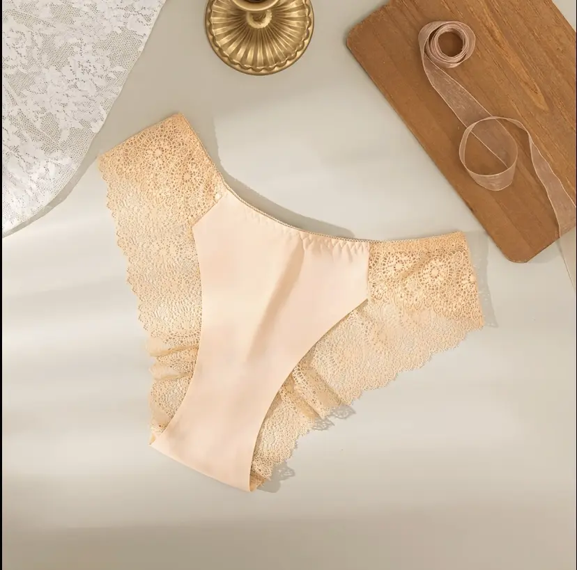 6 12PCS Panty For Women Plain Fashion High Quality New summer products Panties COD SF Basic Comfort Comfortable Cotton Lingerie Womenswear Bikini Frill Innerwear Style Stretch Comfort Basic Panties Plain Cotton Spandex Womens Panty Minimalist Multicolor