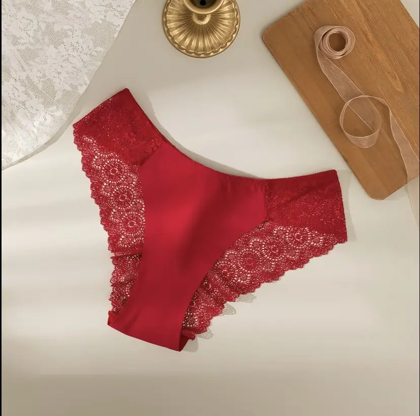 6 12PCS Panty For Women Plain Fashion High Quality New summer products Panties COD SF Basic Comfort Comfortable Cotton Lingerie Womenswear Bikini Frill Innerwear Style Stretch Comfort Basic Panties Plain Cotton Spandex Womens Panty Minimalist Multicolor