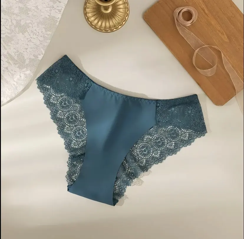 6 12PCS Panty For Women Plain Fashion High Quality New summer products Panties COD SF Basic Comfort Comfortable Cotton Lingerie Womenswear Bikini Frill Innerwear Style Stretch Comfort Basic Panties Plain Cotton Spandex Womens Panty Minimalist Multicolor